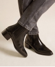 Bottines n°408 Noir Poli