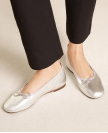 Ballerines n°124 Argent