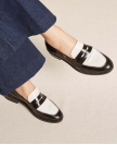 Loafers n°82 Black/White