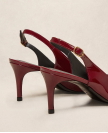 Slingback n°132 Carmine Red