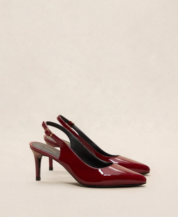 Slingback n°132 Carmine Red