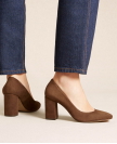 Pumps n°121 Noisette