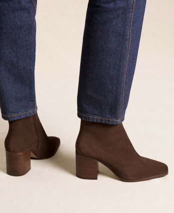 Bottines n°670 Marron