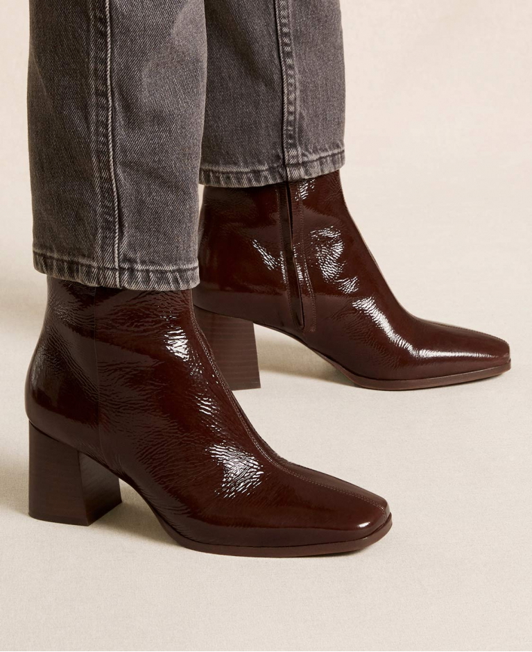 Bottines n°626 Marron