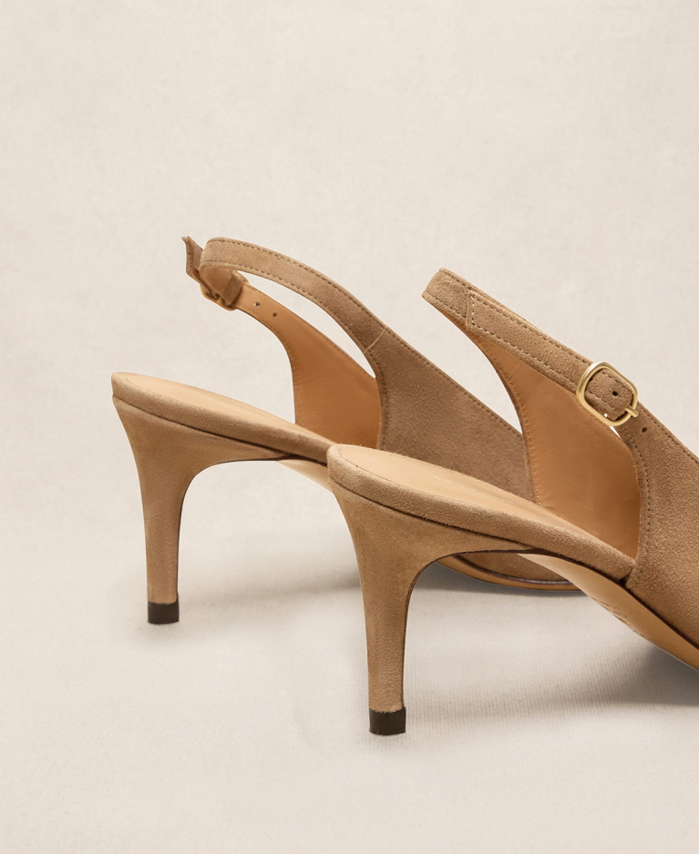 Slingback n°132 Beige