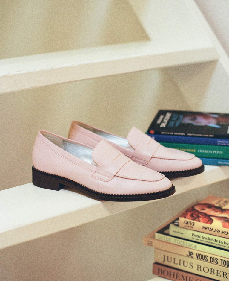 Mocassins n°82 Rose