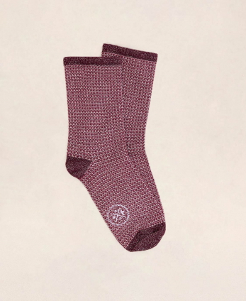 Socks Honey Bordeaux