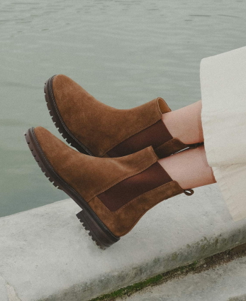 Bottines n°501 Noisette