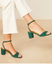 Sandals n°333 Emeraude