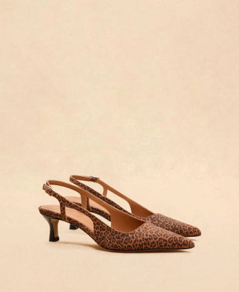 Slingback n°412 Leopard