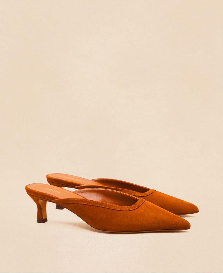 Mules n°415 Cognac