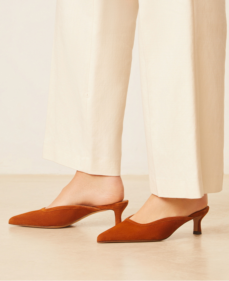 Mules n°415 Cognac