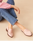 Mocassins n°82 Rose