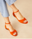 Sandales n°165 Orange