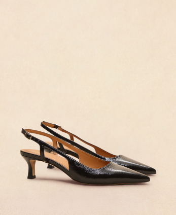 Slingback n°412 Black