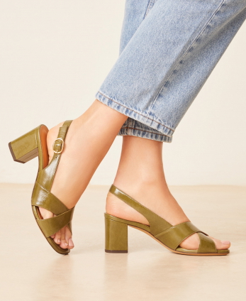 Sandals n°652 Khaki