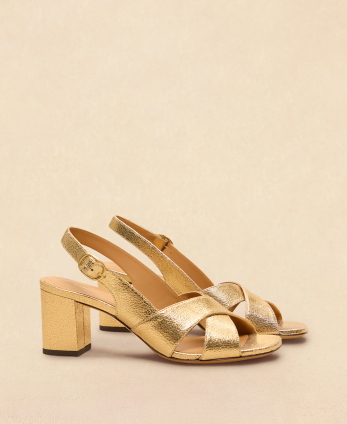 Sandals n°652 Gold