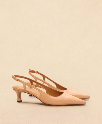 Slingback n°412 Camel