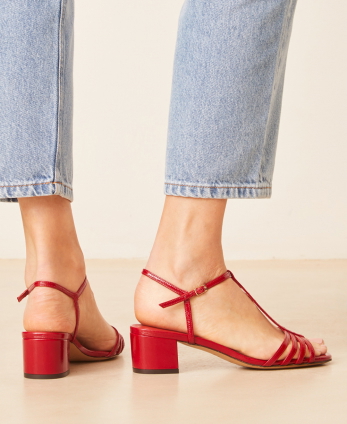 Sandals n°441 Red