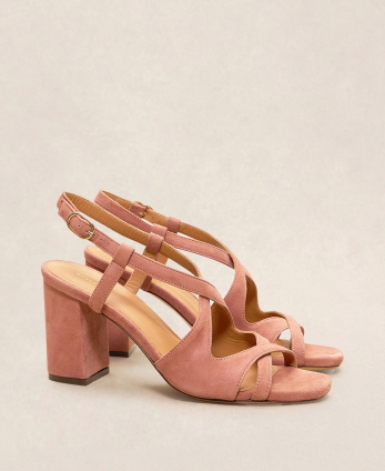 Sandales n°953 Rose poudré