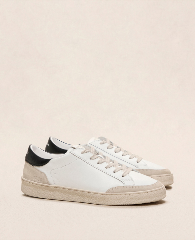 Sneakers n°14 White/Black