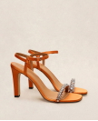 Sandales n°910 Orange