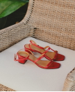 Sandales n°902 Rouge