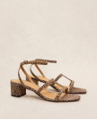 Sandals n°902 Leopard