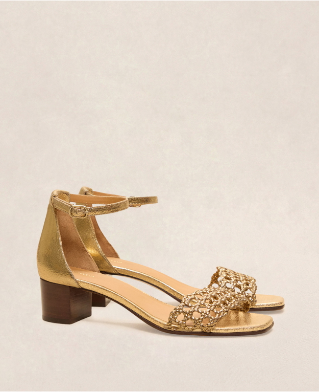 Sandals n°890 Gold