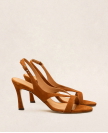 Sandals n°798 Cognac