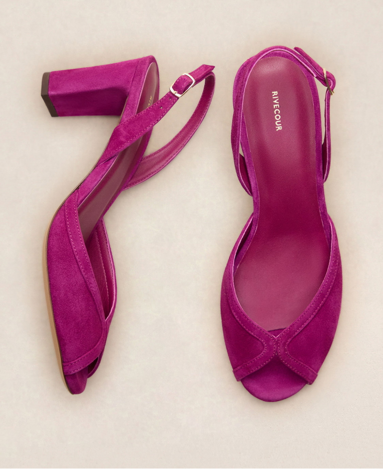 Sandales n°772 Magenta