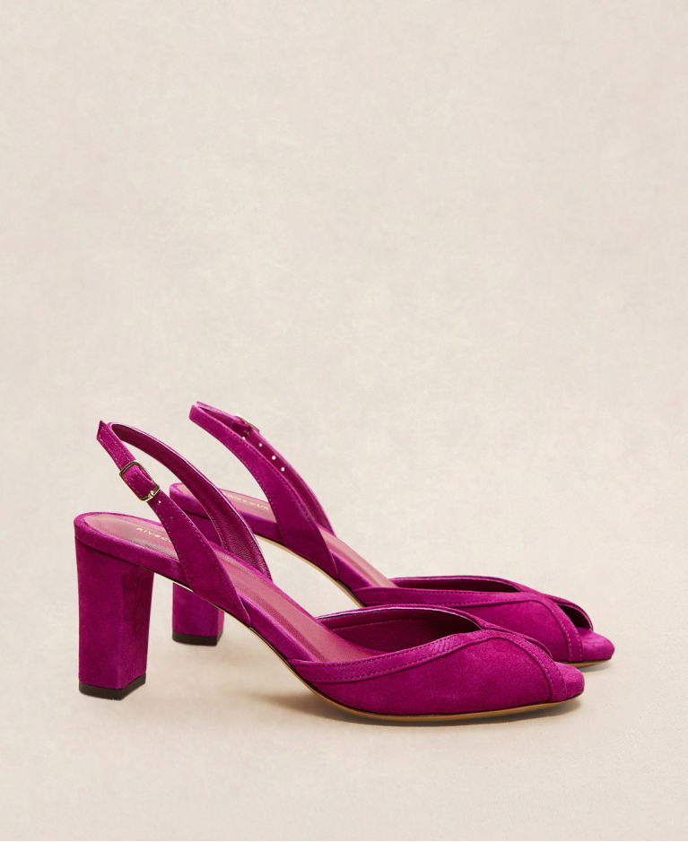 Sandals n°772 Magenta