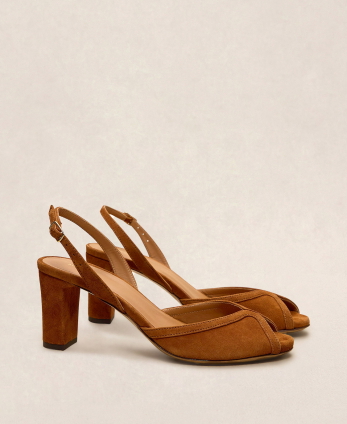 Sandals n°772 Cognac