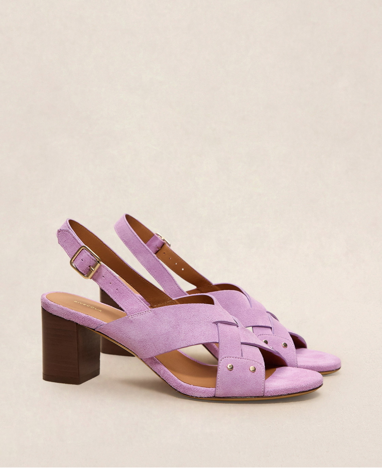 Sandales n°688 Rose Glycine