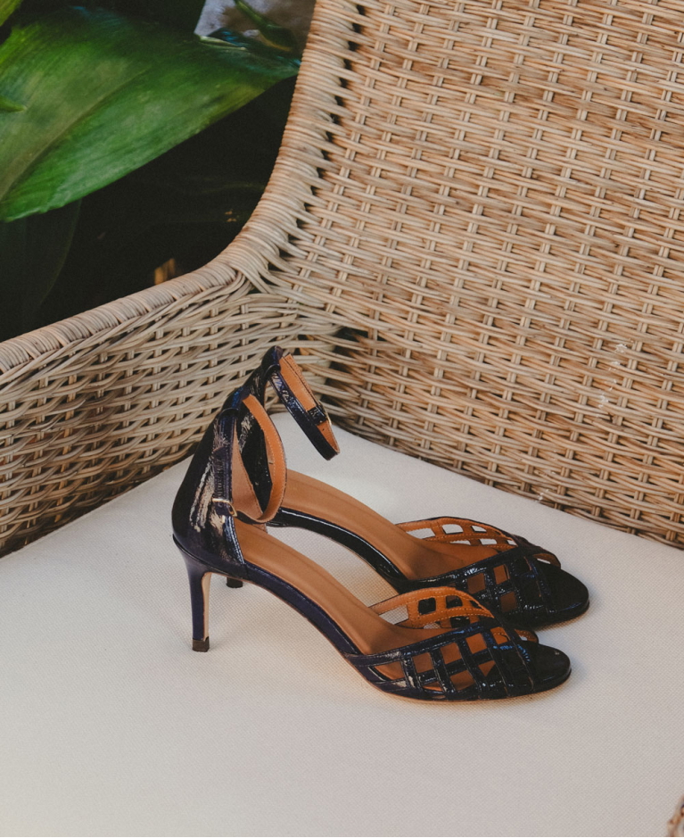 Sandals n°672 Navy