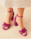 Sandals n°191 Magenta