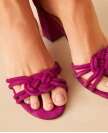 Sandals n°191 Magenta