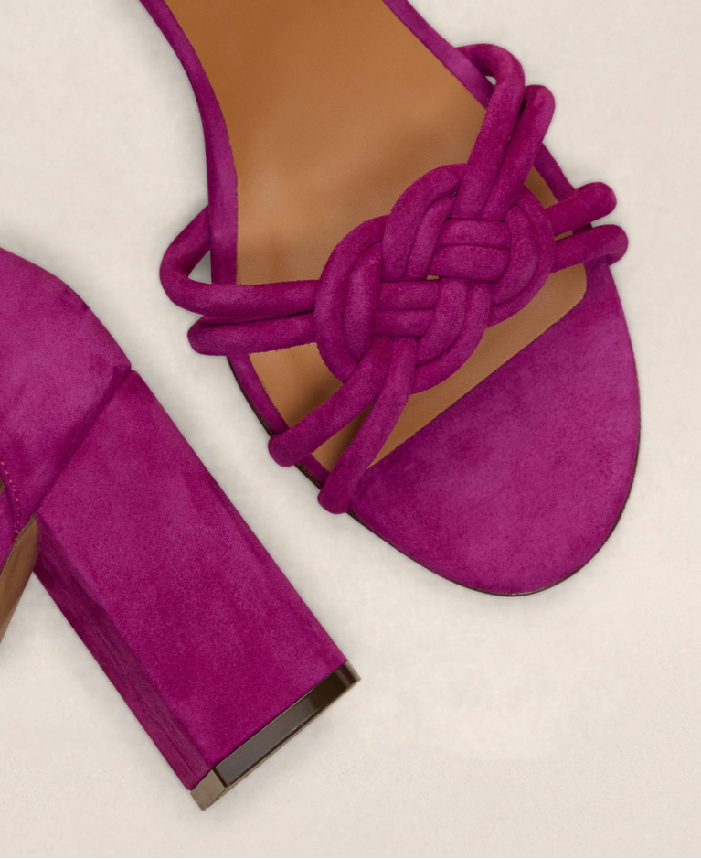 Sandals n°191 Magenta