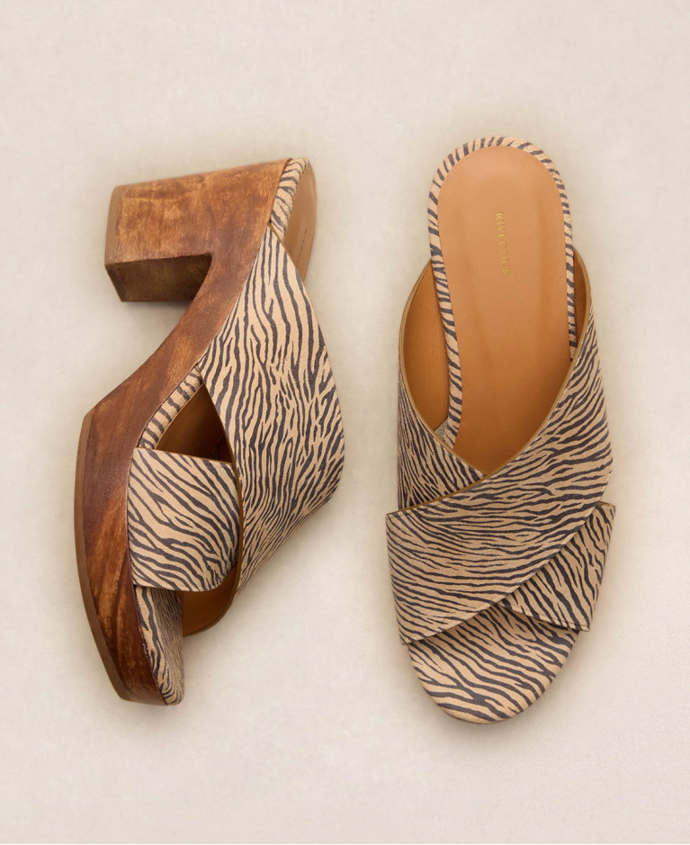 Clogs n°606 Light Zebra