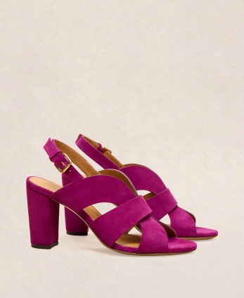 Sandales n°55 Magenta