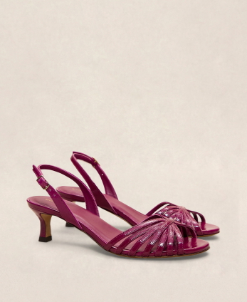 Sandals n°460 Magenta