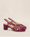 Sandals n°455 Magenta