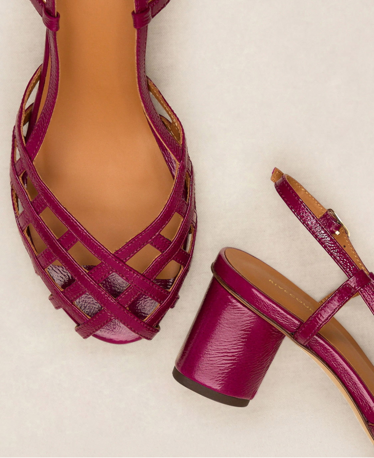 Sandals n°455 Magenta