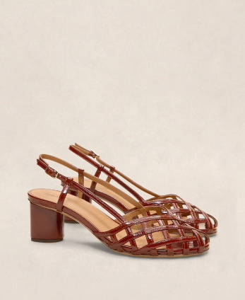 Sandals n°455 Cognac