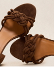 Sandals n°191 Hazelnut