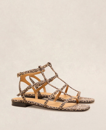 Sandals n°210 Leopard